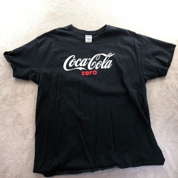 2 Coca-Cola T-Shirt Men's XL Lot Of Two Short Sleeve Classic Logo Graphic Tee - Picture 3 of 16